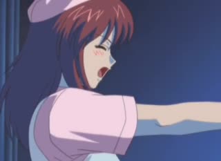 Elivsh slut with purple hair is screwed by lots of monsters