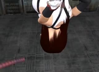 Watch the boobs of a 3D thick whore bouncing during sex