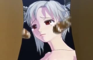 Green female monster is deepthroating a dick in the bedroom